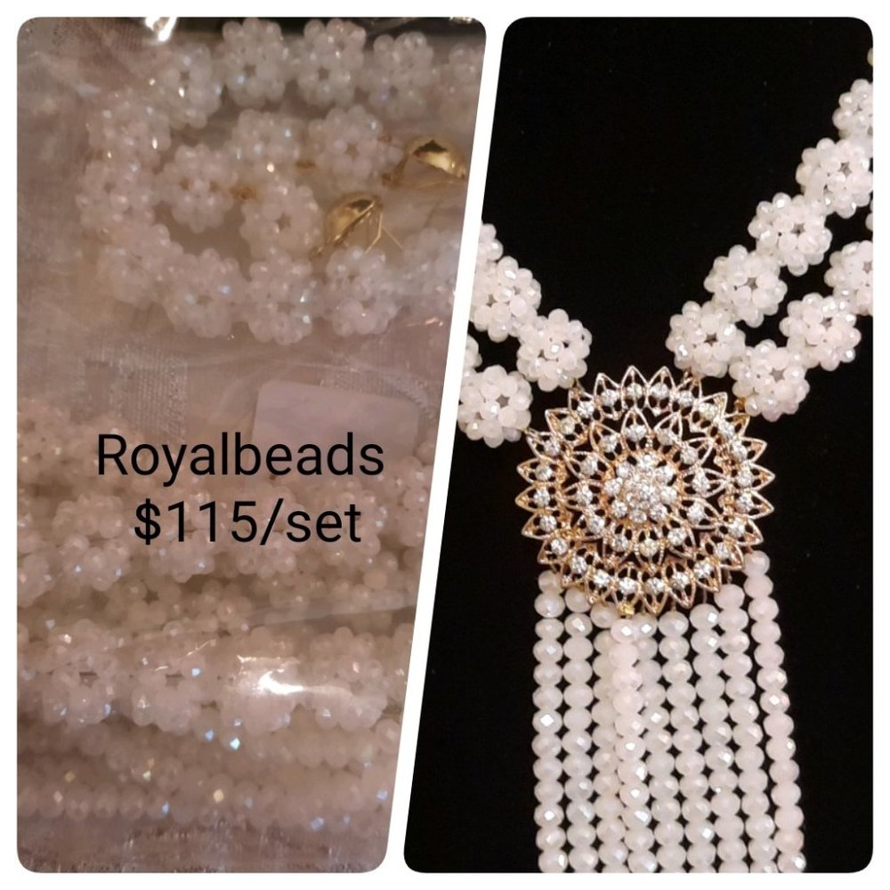 Handmade bead set